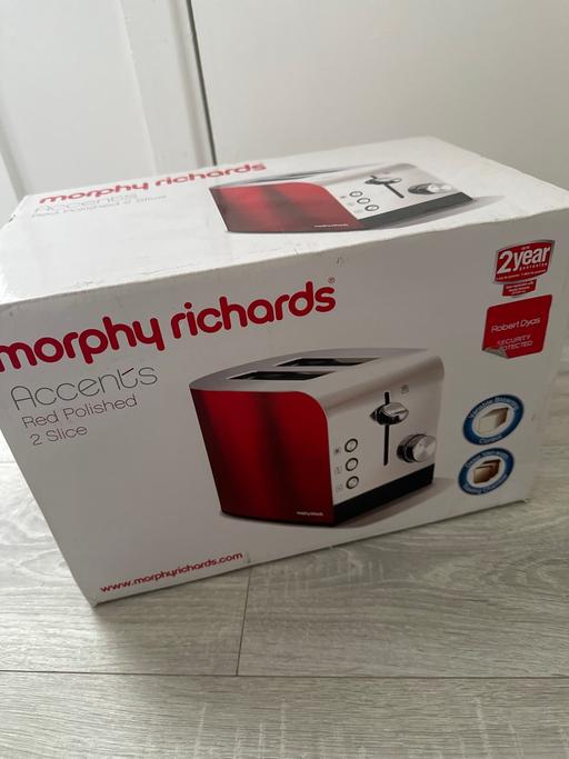 Buy & Sell Westferry East London - Photos for Morphy Richards 2 slice toaster brand new