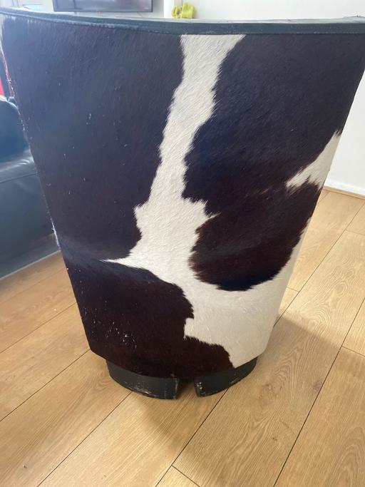 Buy & Sell Sydenham Hill South East London - Photos for Faux leather chair with cowhide back