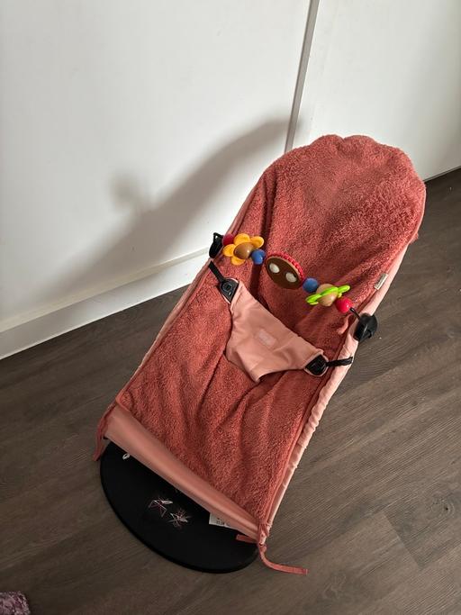  — Babybjorn bouncer with winter liner and toy