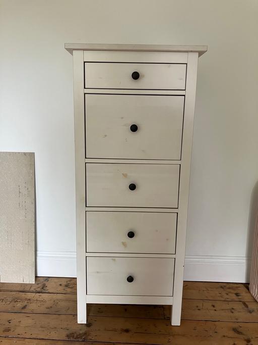 Buy & Sell Barnsbury North London - Photos for IKEA Hemnes 5 chest drawers