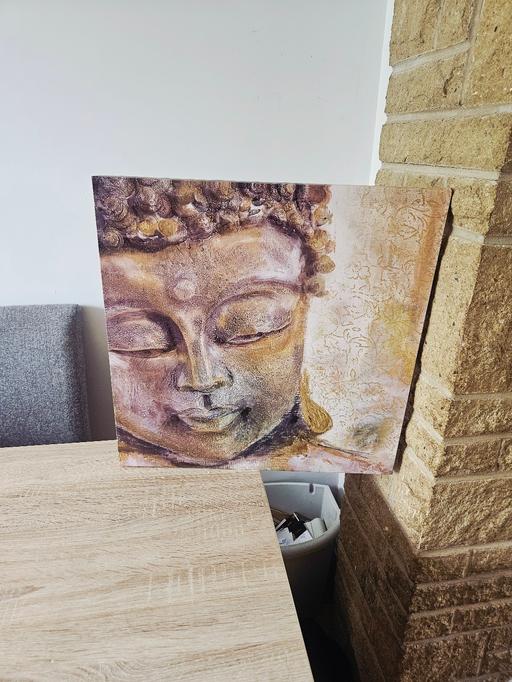 Buy & Sell Newton Doncaster - Photos for Buddah wall picture, fixings on the back.