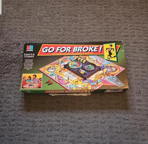  — Go For Broke 90s Board Game