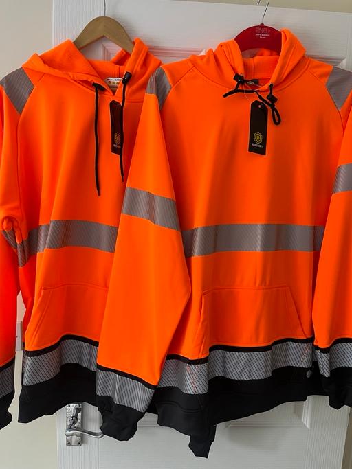  — 2 XL Hi-Viz Hoodies
