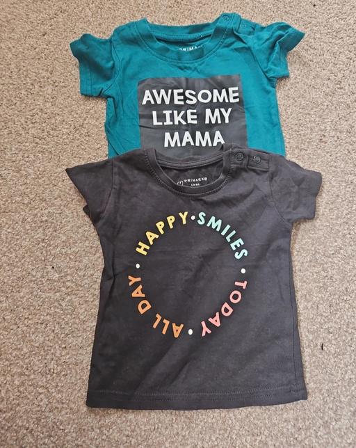  — Baby Boys Tshirts 0-3 months