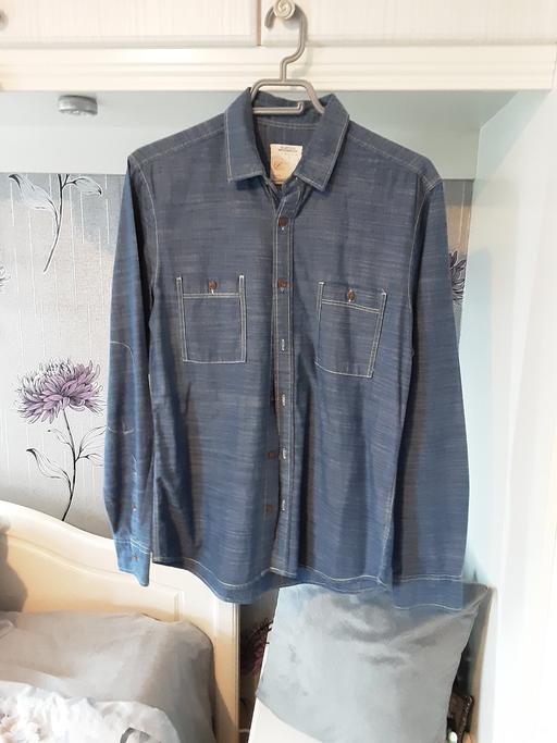 Buy & Sell Rainstorth Rotherham - Photos for Mens Burton Denim Shirt