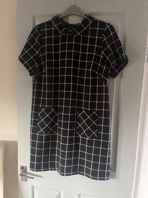 Buy & Sell Conisbrough Doncaster - Photos for Tunic style dress black check size 18
