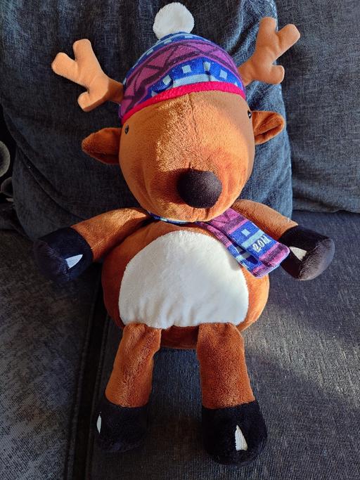  — Christmas chilly reindeer soft toy
