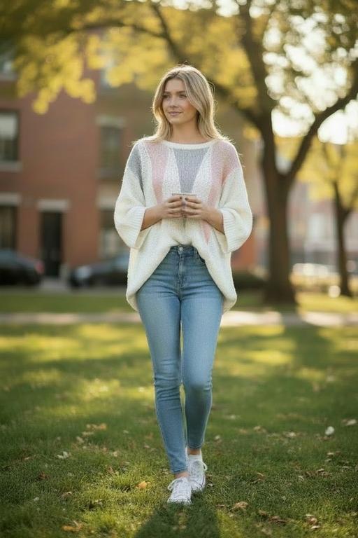 Buy & Sell South Elmsall Wakefield - Photos for Colourblock knitted jumper oversized size S