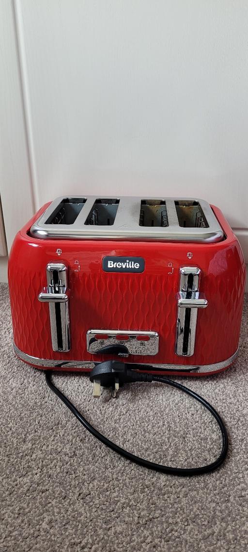 Buy & Sell Great Houghton Barnsley - Photos for Red Breville 4 slice toaster