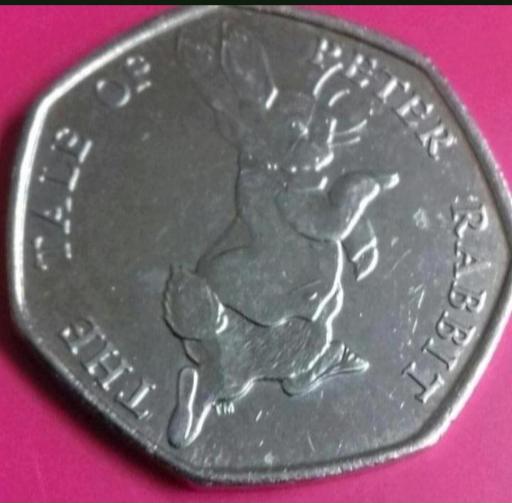 Buy & Sell Preston South Ribble - Photos for BEATRIX POTTER ~ PETER 🐇 50p COIN