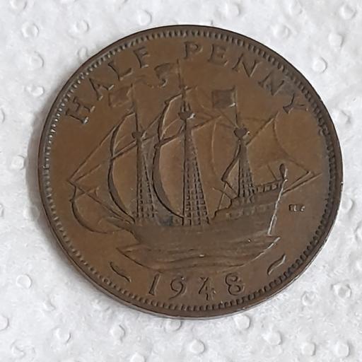 Buy & Sell Bamber Bridge South Ribble - Photos for OLD 1948 HALFPENNY COIN