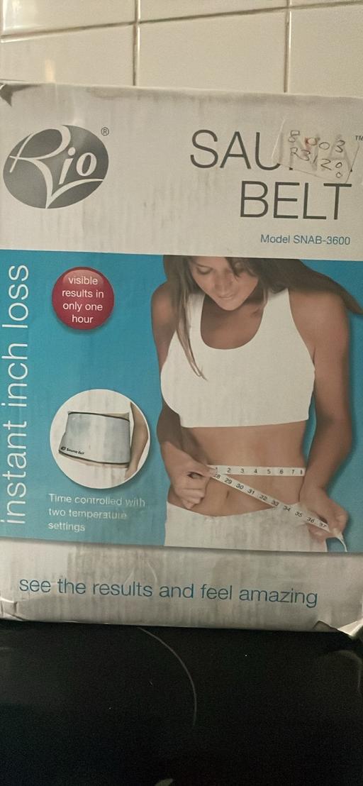 — Sauna belt