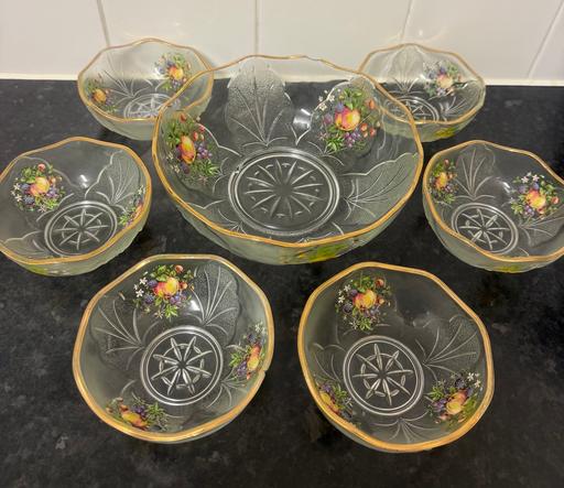 Buy & Sell Peckham South East London - Photos for glass fruit bowl set products
