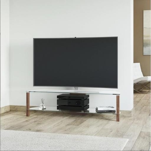 Buy & Sell Ladybarn Manchester - Photos for Alphason Century 150cm Walnut Tv Unit