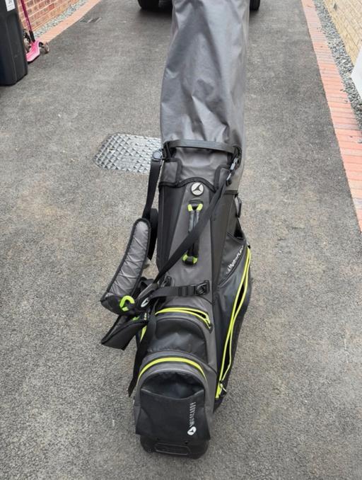 Buy & Sell Corby Glen South Kesteven - Photos for Motocaddy HydroFlex stand bag charcoal / lime