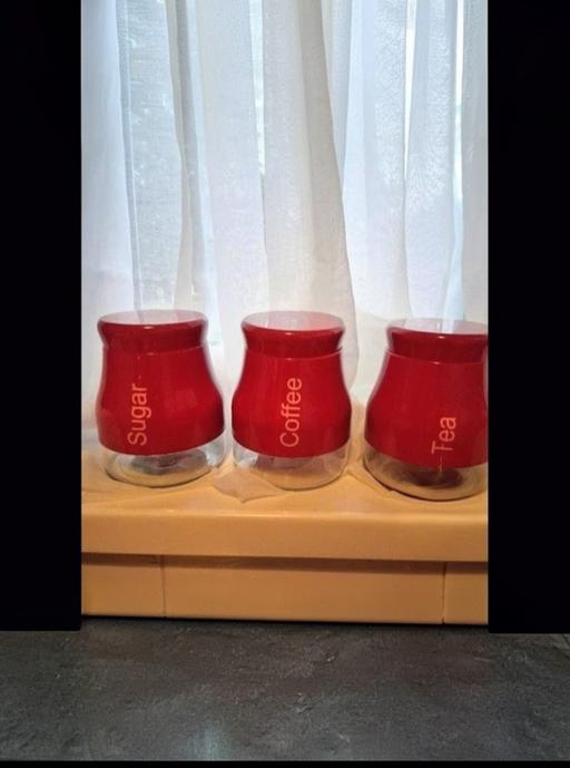 Buy & Sell Woodgate Birmingham - Photos for Glass Tea, Coffee & Sugar Storage Jars