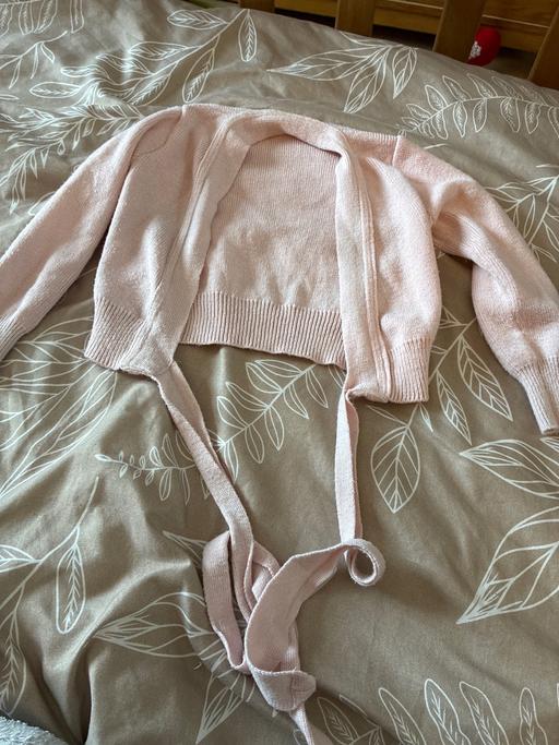  — Ballet wrap cardigan approx age 2