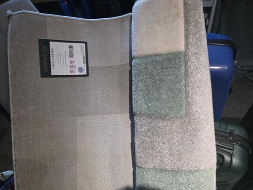 Buy & Sell Lawley Telford and Wrekin - Photos for green grey pattern rug