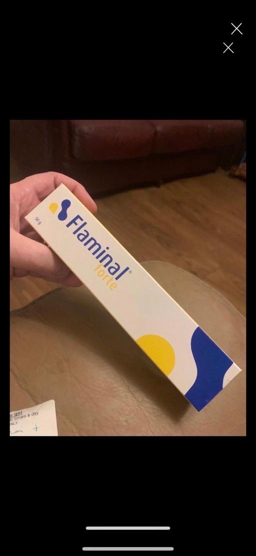  — Flaminal wound cream.