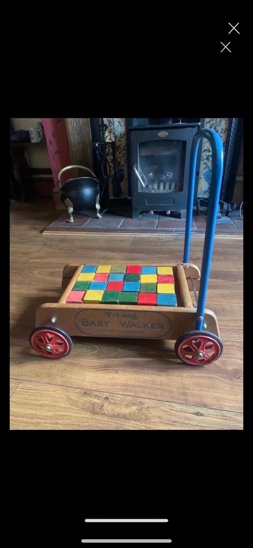  — Triang vintage trolley ❤️💙