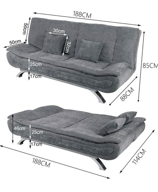 Buy & Sell Bermondsey South East London - Photos for Inmozata Convertible sofa bed