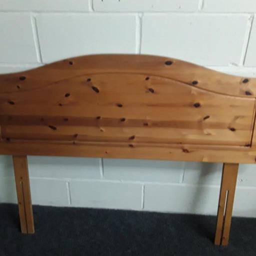 Buy & Sell Saint Pauls Trading Estate Tameside - Photos for Solid pine DOUBLE headboard