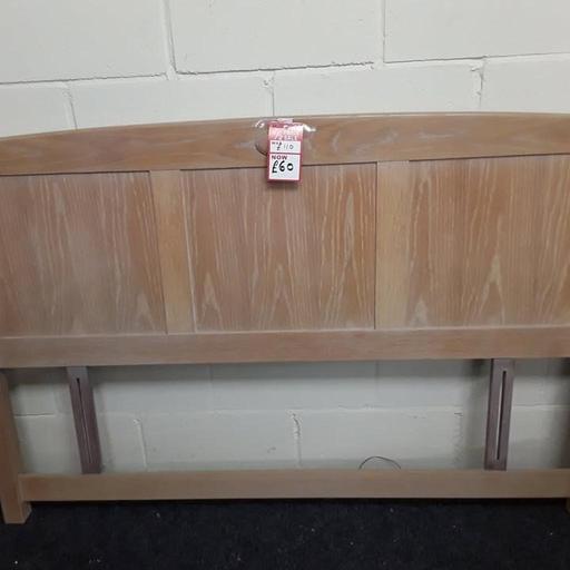 Buy & Sell Saint Pauls Trading Estate Tameside - Photos for Brown wood veneer DOUBLE Headboard