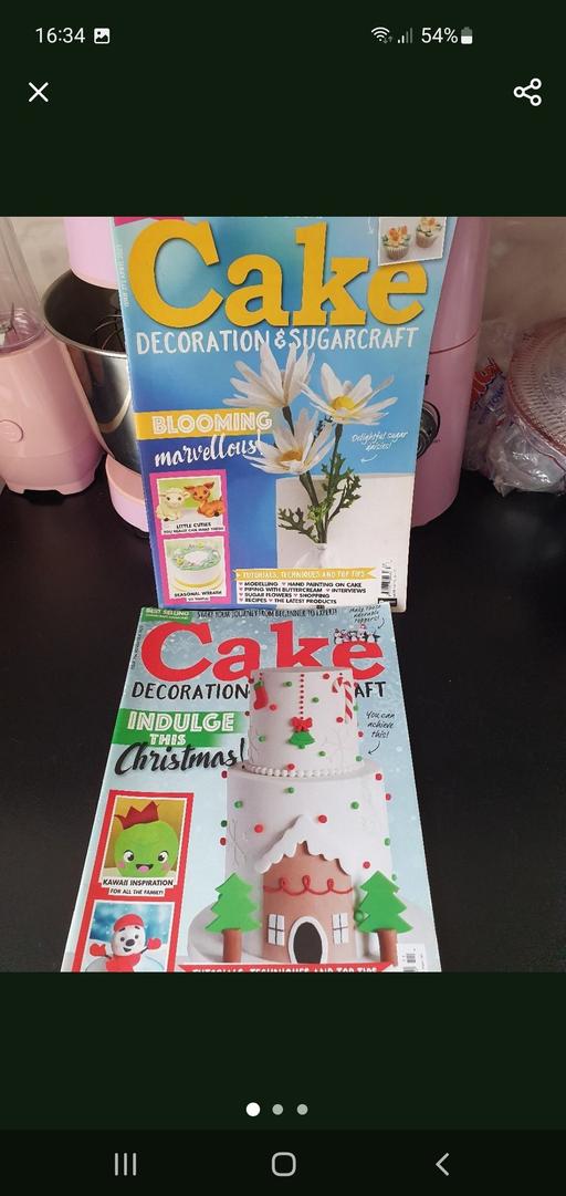 Buy & Sell Upper Gornal Dudley - Photos for cake decoration &sugarcraft magazines x 2