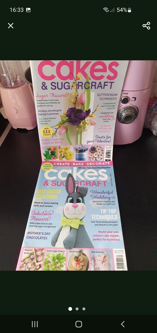 Buy & Sell Upper Gornal Dudley - Photos for cakes & sugarcraft magazines x 2