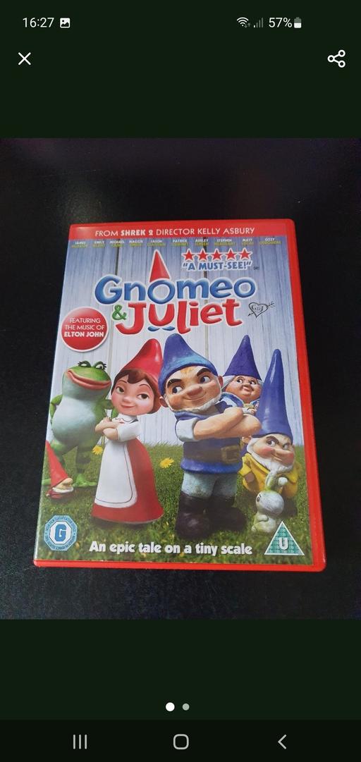  — gnomeo and juliet dvd