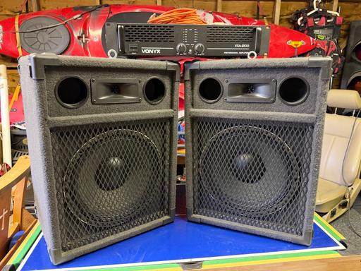  — BBQ, party, Amp and PA speakers bluetooth inc