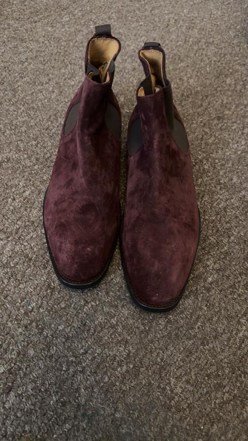 Buy & Sell West Norwood South East London - Photos for Men’s Burgundy Suede Chelsea boots