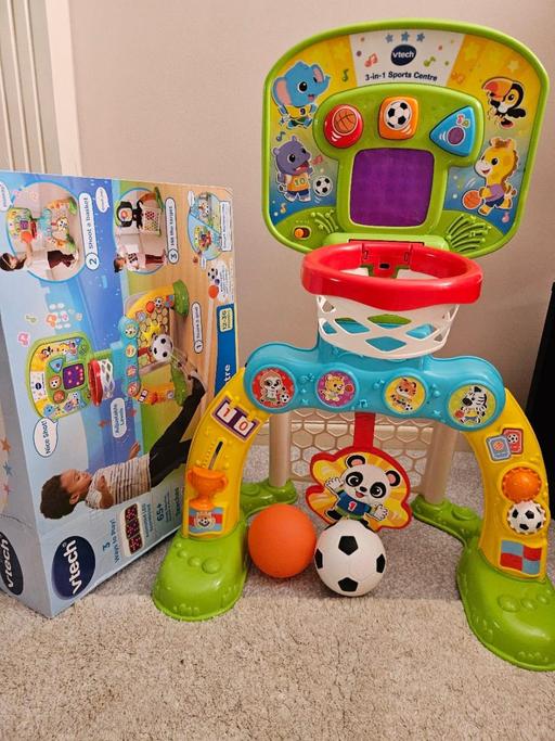 — vtech sports centre basketball football