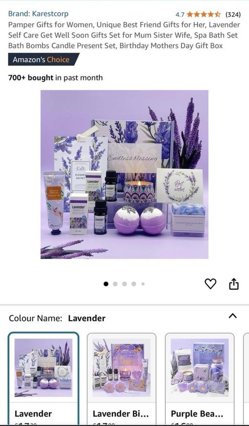  — Pamper gift set