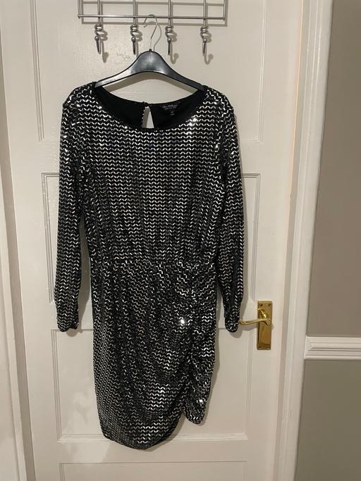  — Miss Selfridge sequin dress