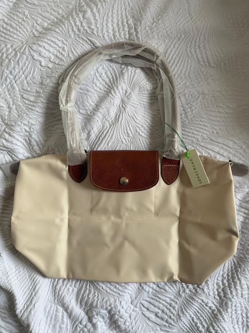  — Cream Tote Handbag