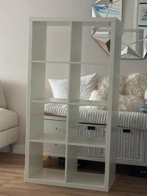Buy & Sell Colney Hatch North London - Photos for Ikea White Kallax. 4x8 alight condition
