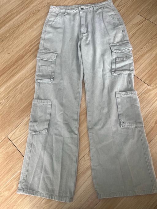  — Grey straight leg cargos