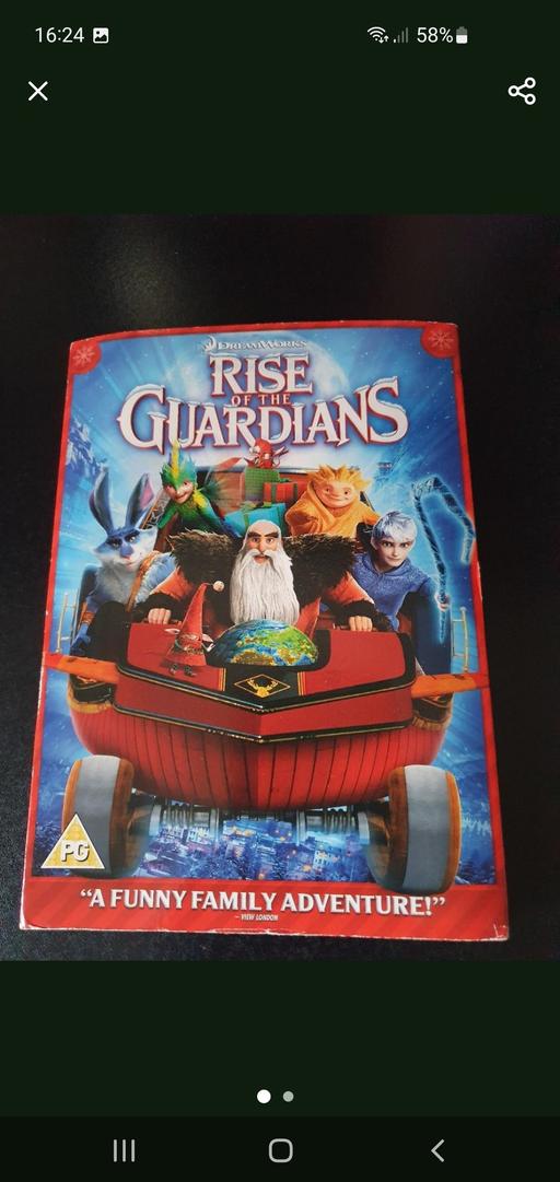  — rise of the guardians dvd