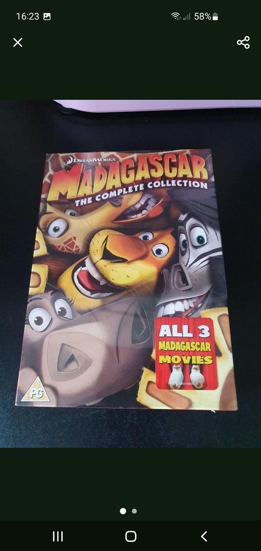  — Madagascar dvd collection NEW