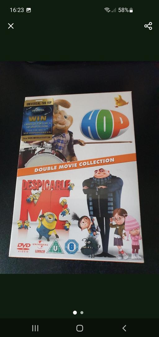  — double movie dvd collection NEW