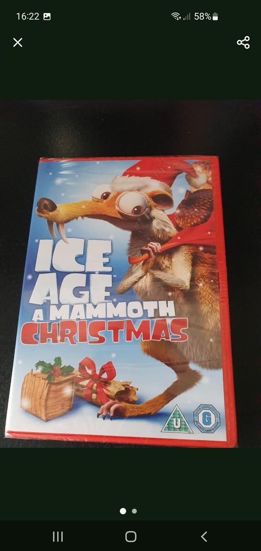  — ice age a mammoth Christmas dvd