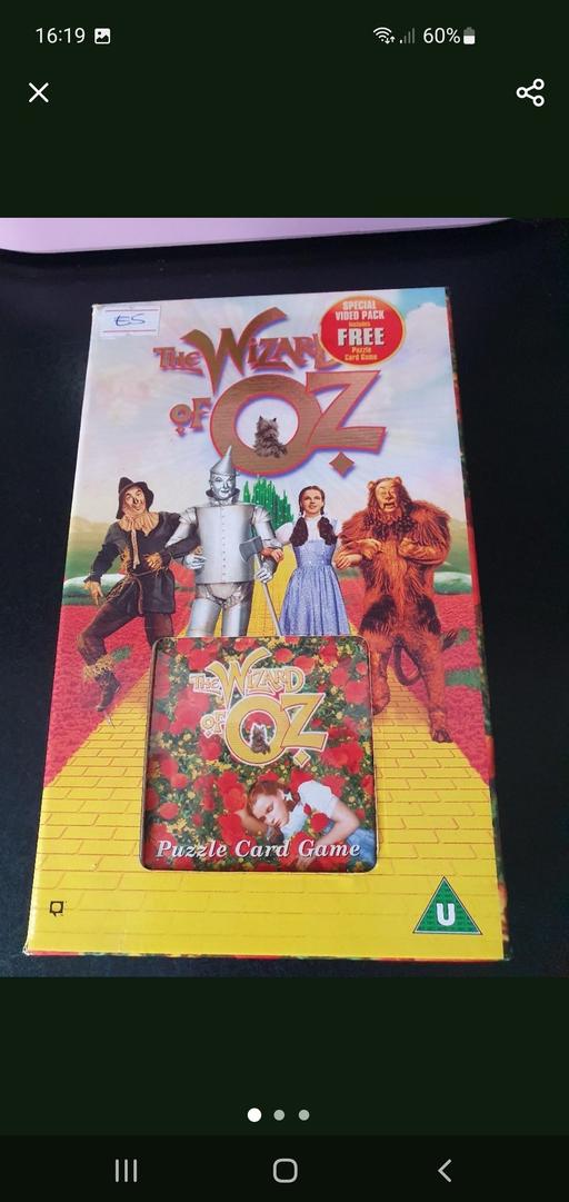  — vintage wizard of oz VHS collector set