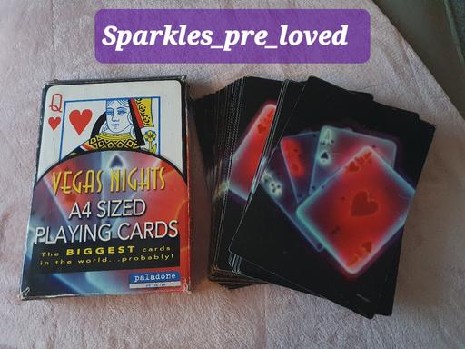  — huge playing cards