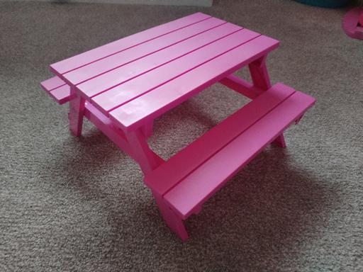  — Our Generation Dolls Picnic Bench