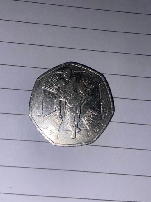  — Wounded soldier coin