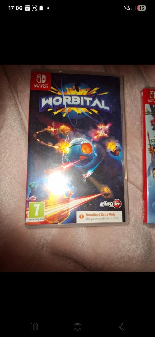  — worbital nintendo switch game brand new