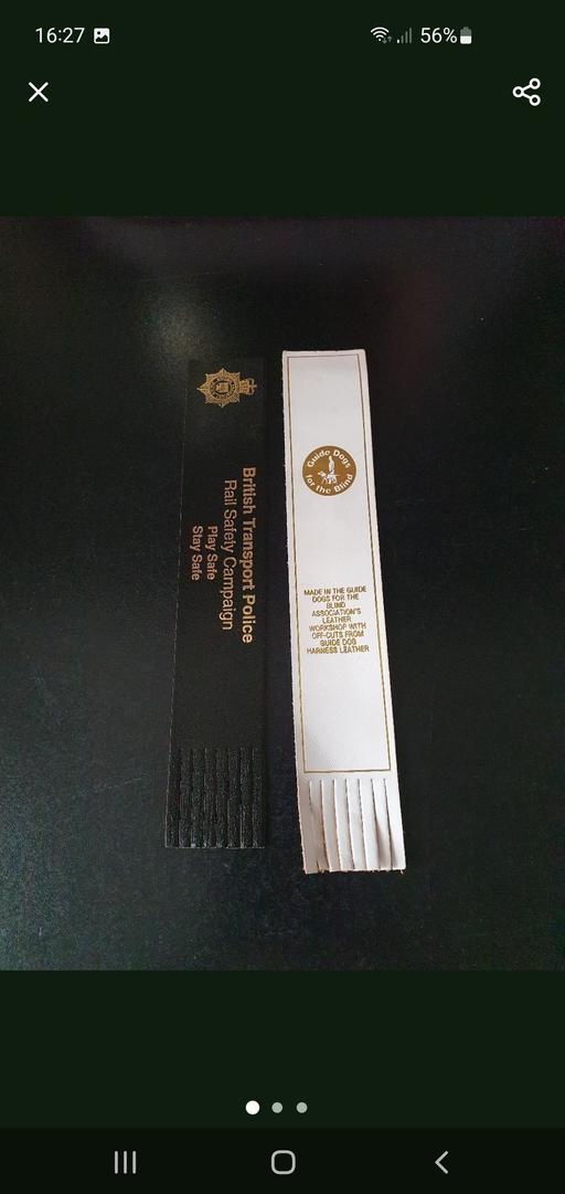 Buy & Sell Upper Gornal Dudley - Photos for leather bookmarks x 2