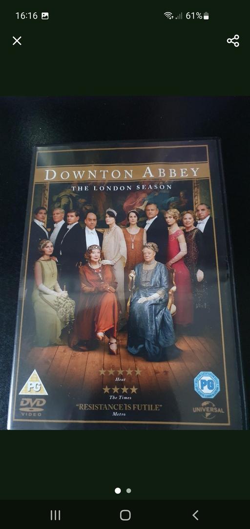  — downton Abbey dvd the London season