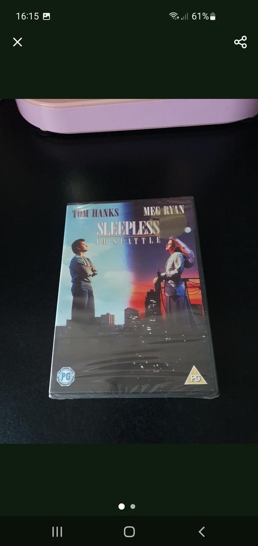 — sleepless in seattle dvd NEW